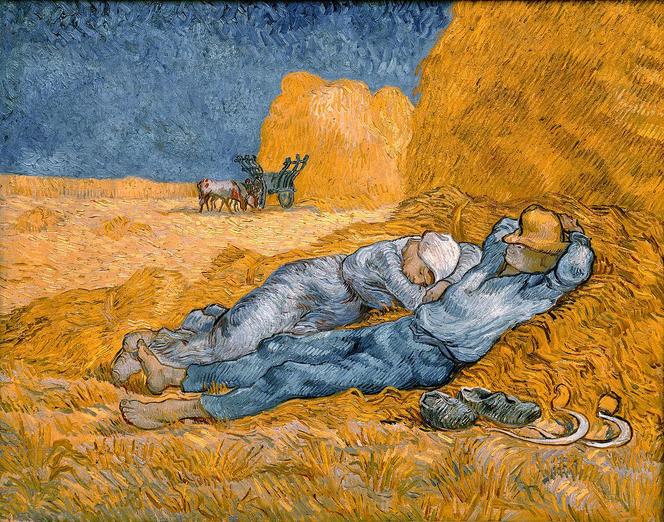 Vincent van Gogh, "Południe – Odpoczynek od pracy"