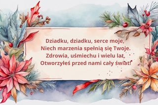 Dzień Dziadka 2025. Piękne wierszyki dla naszych seniorów 