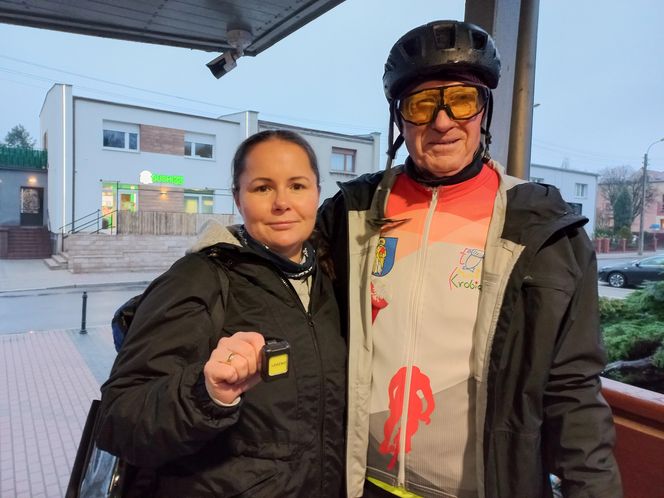 Z Leszna wystartował rajd rowerowy "Biało-Czerwono Zakręceni"