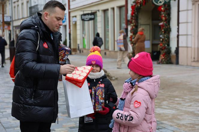 Wolontariusze Wielkiej Orkiestry Świątecznej Pomocy 2024 opanowali Lublin!