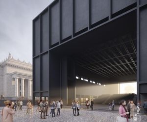 MSN i plac Centralny to nie jedyne zmiany na Placu Defilad. Rusza budowa nowej siedziby TR Warszawa