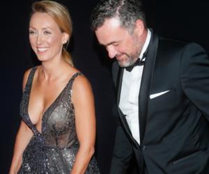 Anna Kalczyńska z mężem