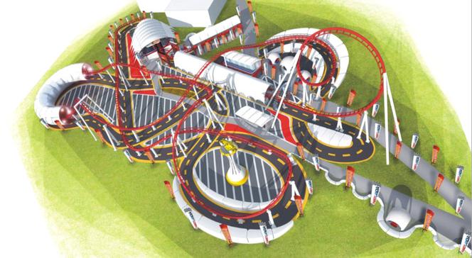 Energylandia buduje nowy rollercoaster: Zobacz wirtualny przejazd! [WIDEO]