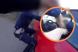 Pościg policjantów z Wejherowa. Nagranie trafiło do sieci!