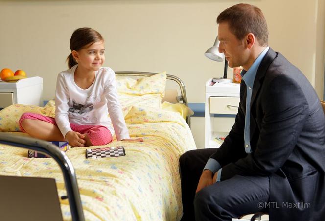 M jak miłość. Ania (Julia Paćko), Andrzej (Krystian Wieczorek)