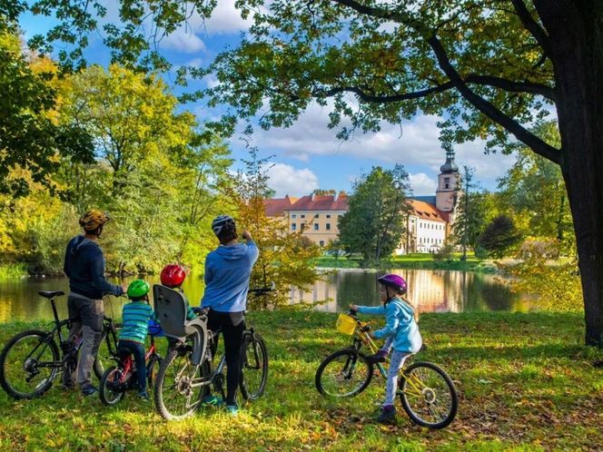 Najładniejsze ścieżki rowerowe w woj. śląskim jesienią