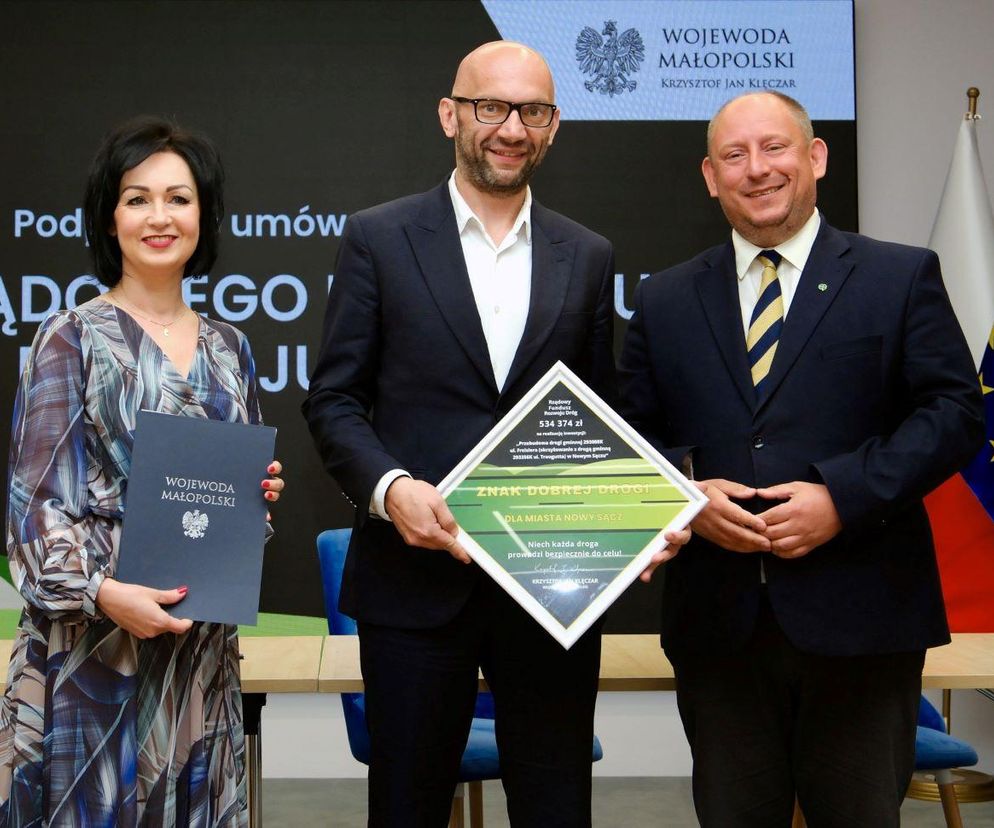 Są kolejne pieniądze na remonty dróg lokalnych.  Także w Nowym Sączu! 