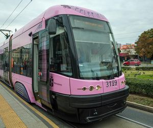 Chopinowski tramwaj i pociąg metra w Warszawie
