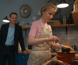 Barwy szczęścia, odcinek 3249. Stefaniak (Paweł Ławrynowicz), Sonia (Weronika Nockowska)