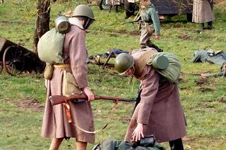 W Borównie Niemcy ostatkiem sił bronili się przed Rosjanami, dokładnie tak jak w lutym 1945 roku