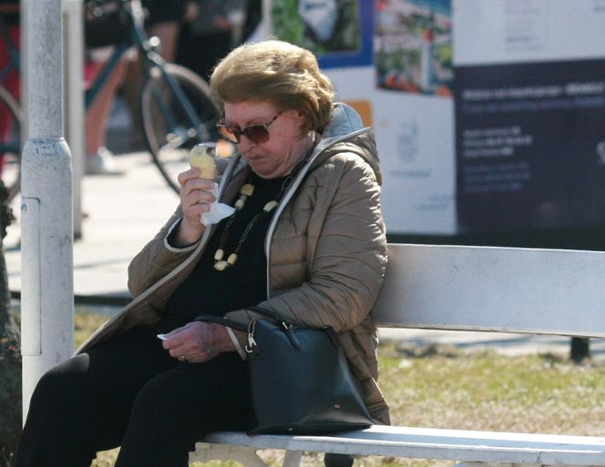 Premier Hanna Suchocka w Sopocie