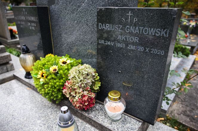 Tak wygląda grób Dariusza Gnatowskiego "Boczka"