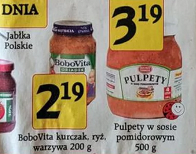 Gazetka z Biedronki z 1999 roku
