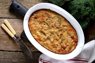 Żebroczka - wiślańska zapiekanka z ziemniaków i ryżu. Jak zrobić hit weselnego stołu Karoliny Małysz?