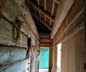 Remont chyży łemkowskiej w Hańczowej