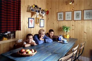 Agata Młynarska z dziećmi