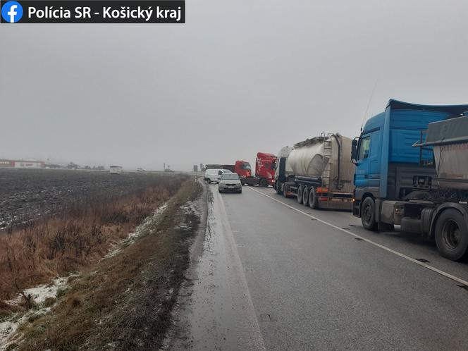 Ogromne protesty kierowców na Słowacji