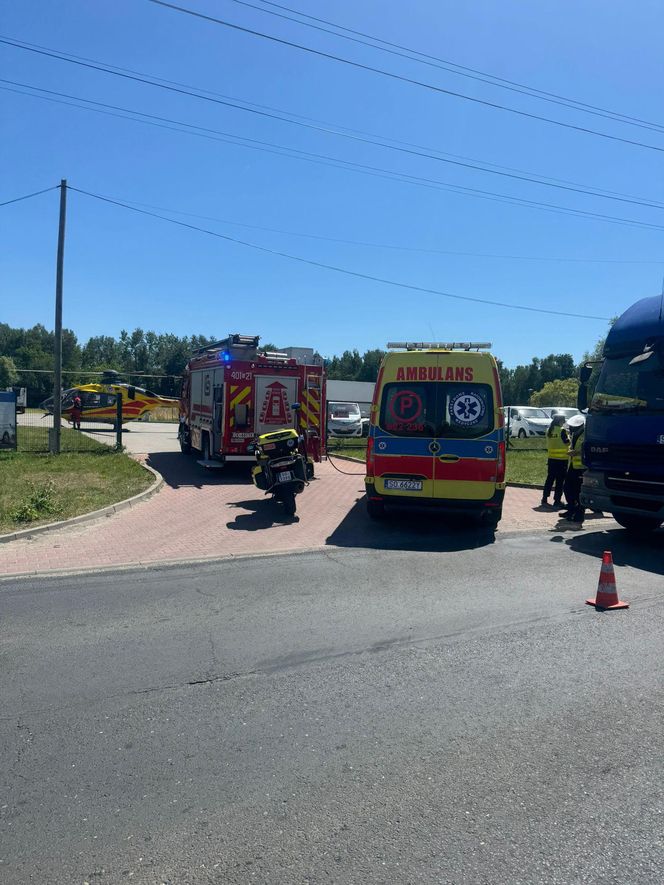 Czarny Alert Drogowy. W Czeladzi doszło do śmiertelnego wypadku. Nie żyje 18-letni motocyklista