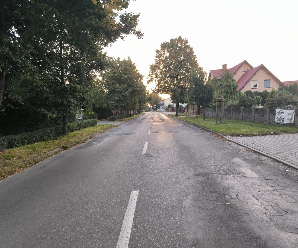 Ulica Gronowska w Lesznie