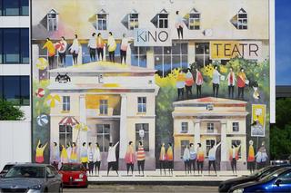 Mural Wolska Tytusa Brzozowskiego na ulicy Solidarności