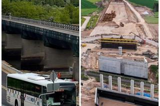 Utrudnienia w ruchu na trasie Białystok-Łomża. Nieczynny jest most na Narwi w Wiśle [ZDJĘCIA]