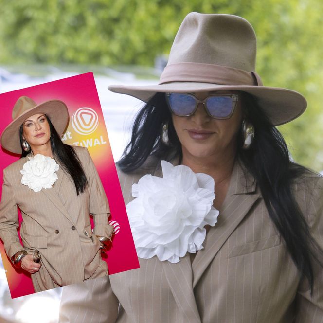 Kayah niczym bogata wdowa po gangsterze. A to garnitur z sieciówki!