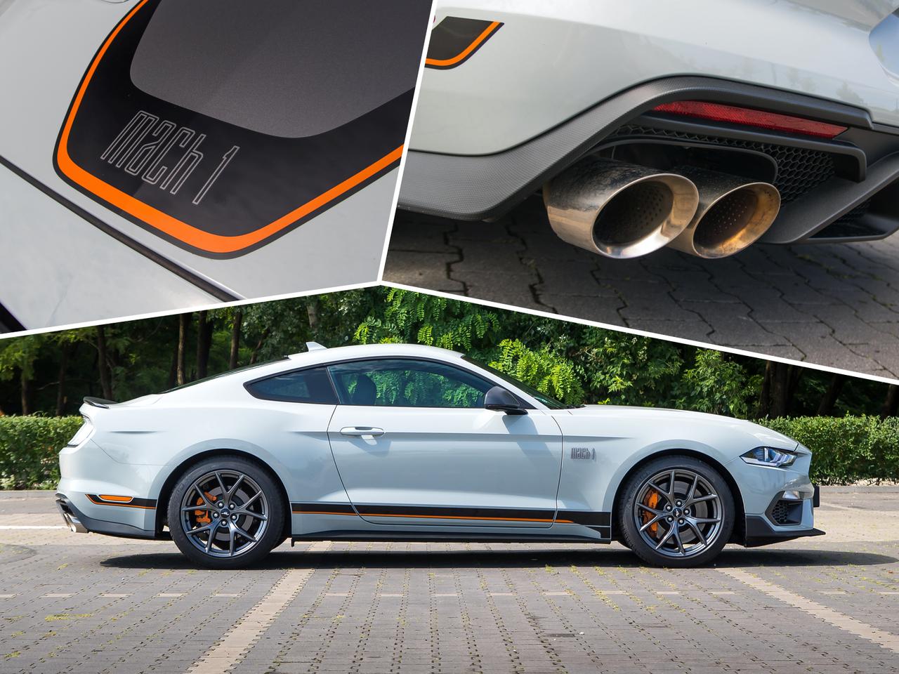 Jego ryk wzbudza ciary! Ford Mustang Mach 1 jest głośny i kręci bączki aż miło - WIDEO