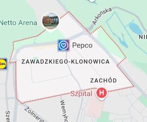 Google Maps - Szczecin osiedka 