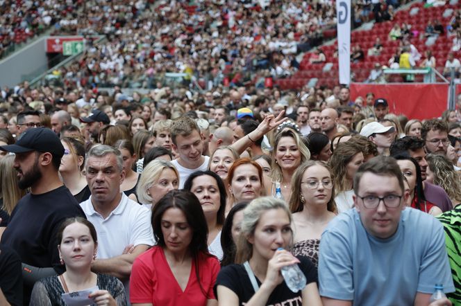 Koncert Jennifer Lopez w Warszawie (25.07.2025) - część pierwsza. Organizatorem koncertu jest Prestige MJM