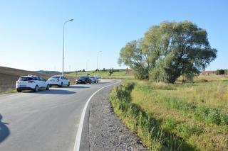 Oddanie ronda na DK 15 w Rożentalu pod Lubawą