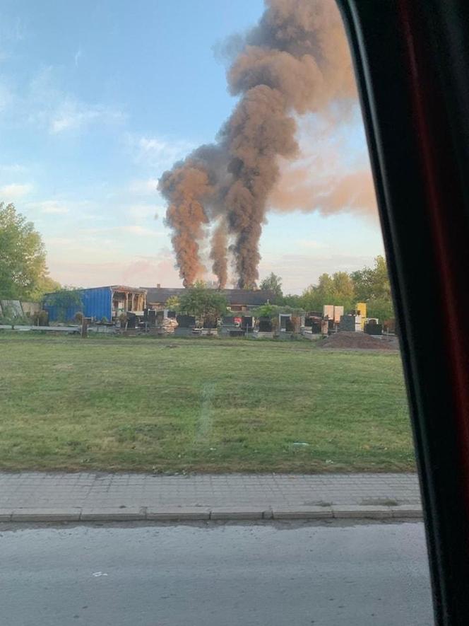 Pożar na Bugaju 19.05.2024