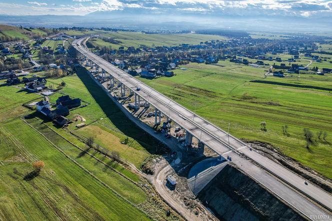 Budowa zakopianki DK 47 Rdzawka - Nowy Targ