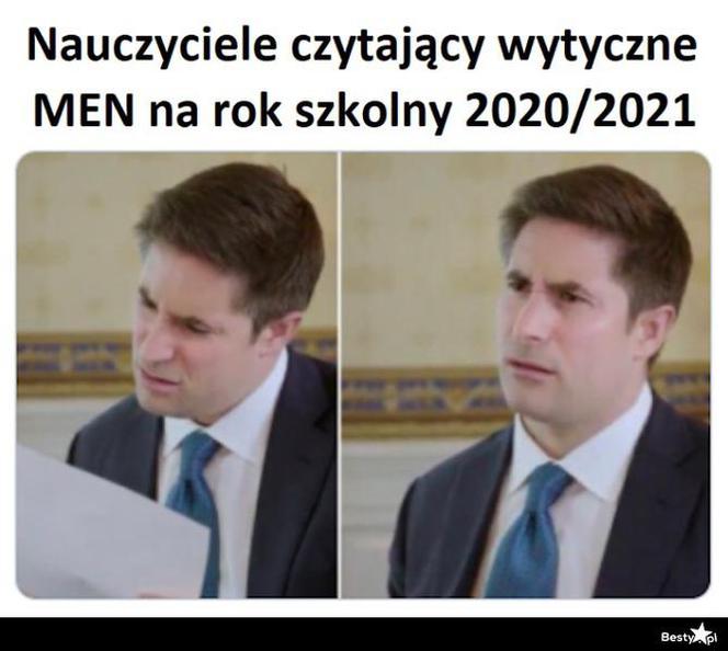 Memy o szkole 2020. Nauka u dobie koronawirusa. Żarty z nowej sytuacji 