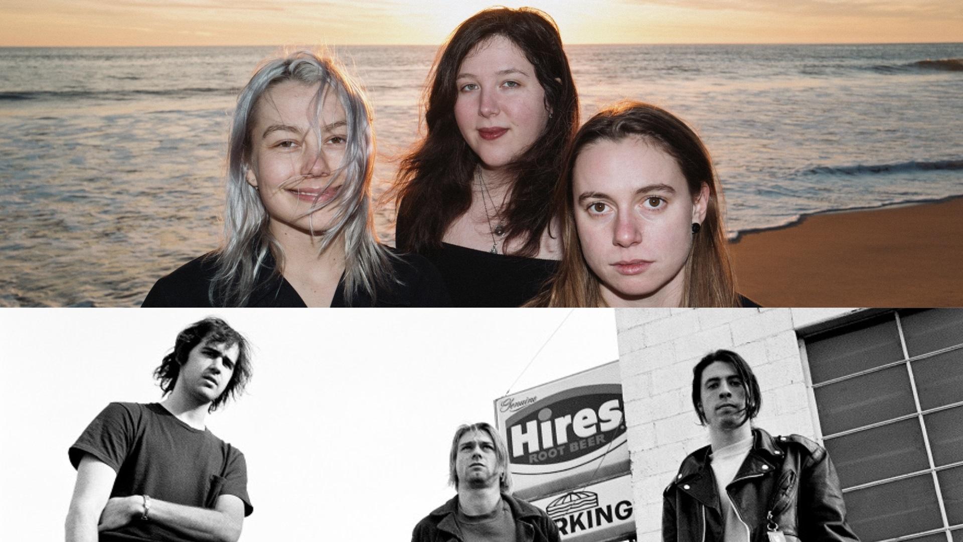 boygenius odtworzyły kultowe zdjęcie Nirvany na okładce "The Rolling