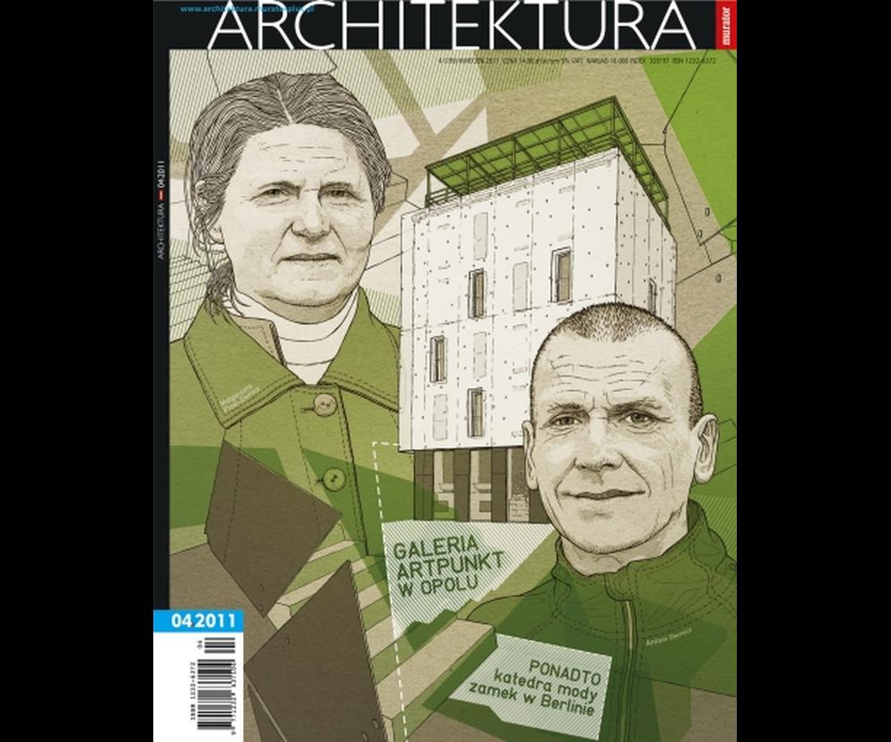 Okładka Miesięcznik Architektura 04/2011