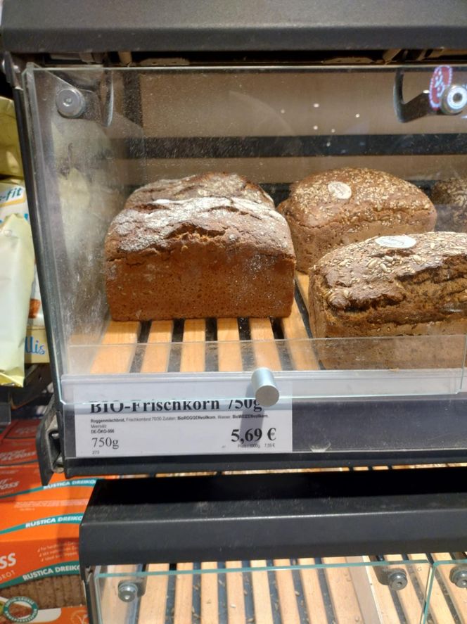 ceny produktów w marketach w Niemczech 