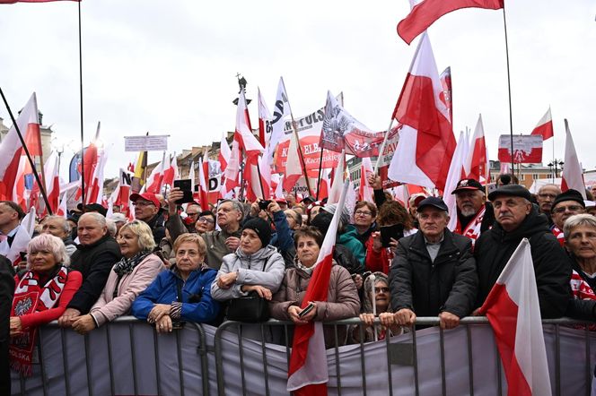 Manifestacja PiS w Warszawie (11.10.2025)