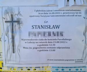 Bracia pracowali razem na polu Stanisława P. rozjechał rozrzutnik