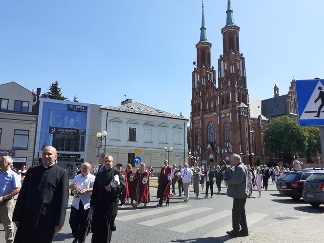 Odsłonięcie tablicy upamiętniającej 100-lecie Cudu nad Wisłą