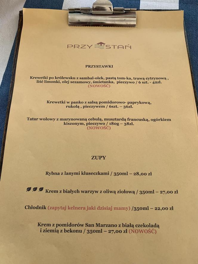 Restauracja "Przystań" znajduje się w Czarnowie tuż za wyjazdem z Bydgoszczy od strony Starego Fordonu