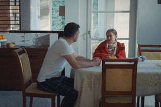 M jak miłość odc. 1857. Bartek (Arkadiusz Smoleński), Hania (Wiktoria Basik)