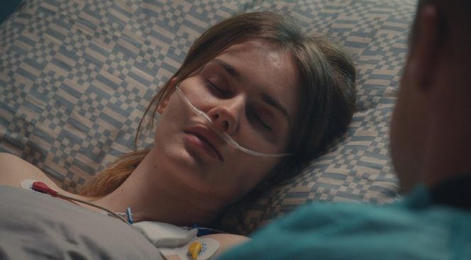 M jak miłość, odcinek 1876. Franka (Dominika Kachlik), Paweł (Rafał Mroczek)