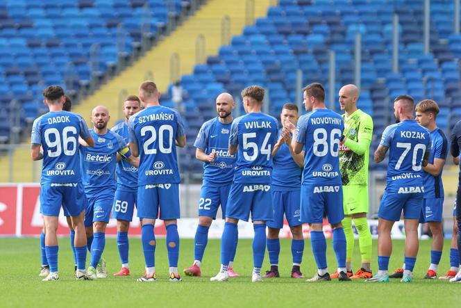 Ruch Chorzów i jego kibice żegnają Ekstraklasę w wielkim stylu