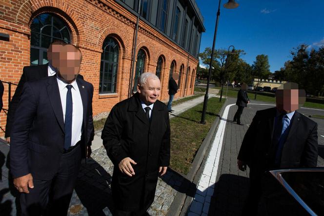 Jarosław Kaczyński z ochroną