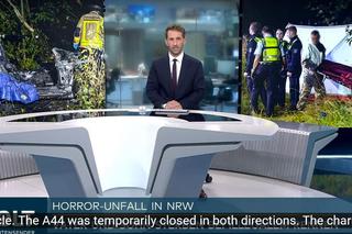 Ojciec i syn spłonęli żywcem w porsche