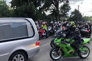 Pogrzeb motocyklistki Karoliny z Zielonki