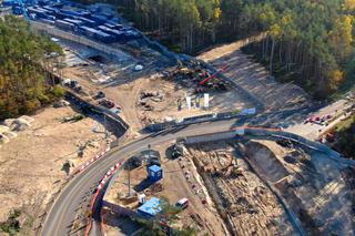 Budowa tunelu pod Świną - listopad 2020