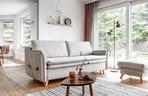 Sofa rozkładana. Modna sofa z funkcją spania