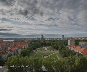 Taras widokowy na wieży Muzeum Narodowego w Szczecinie