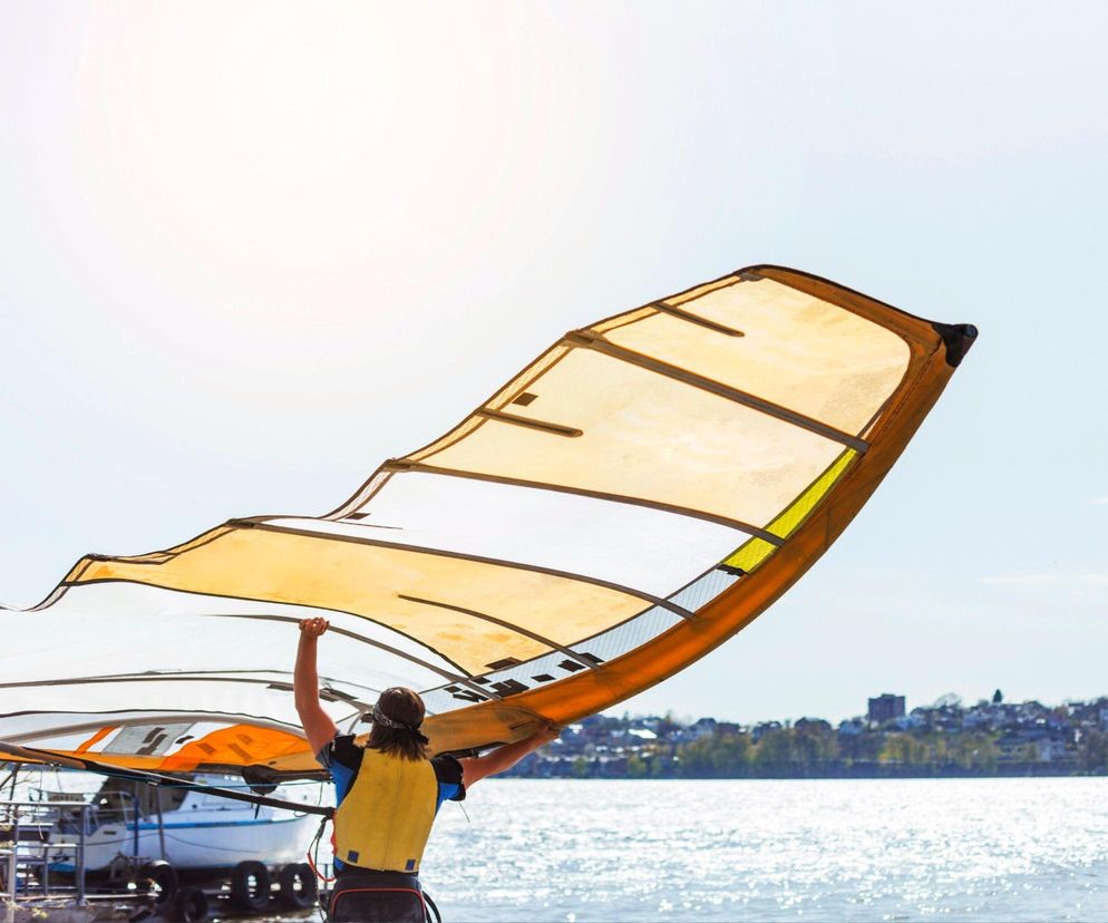 Dramat nad Zatoką Pucką. Nie żyje 59-letni kitesurfer